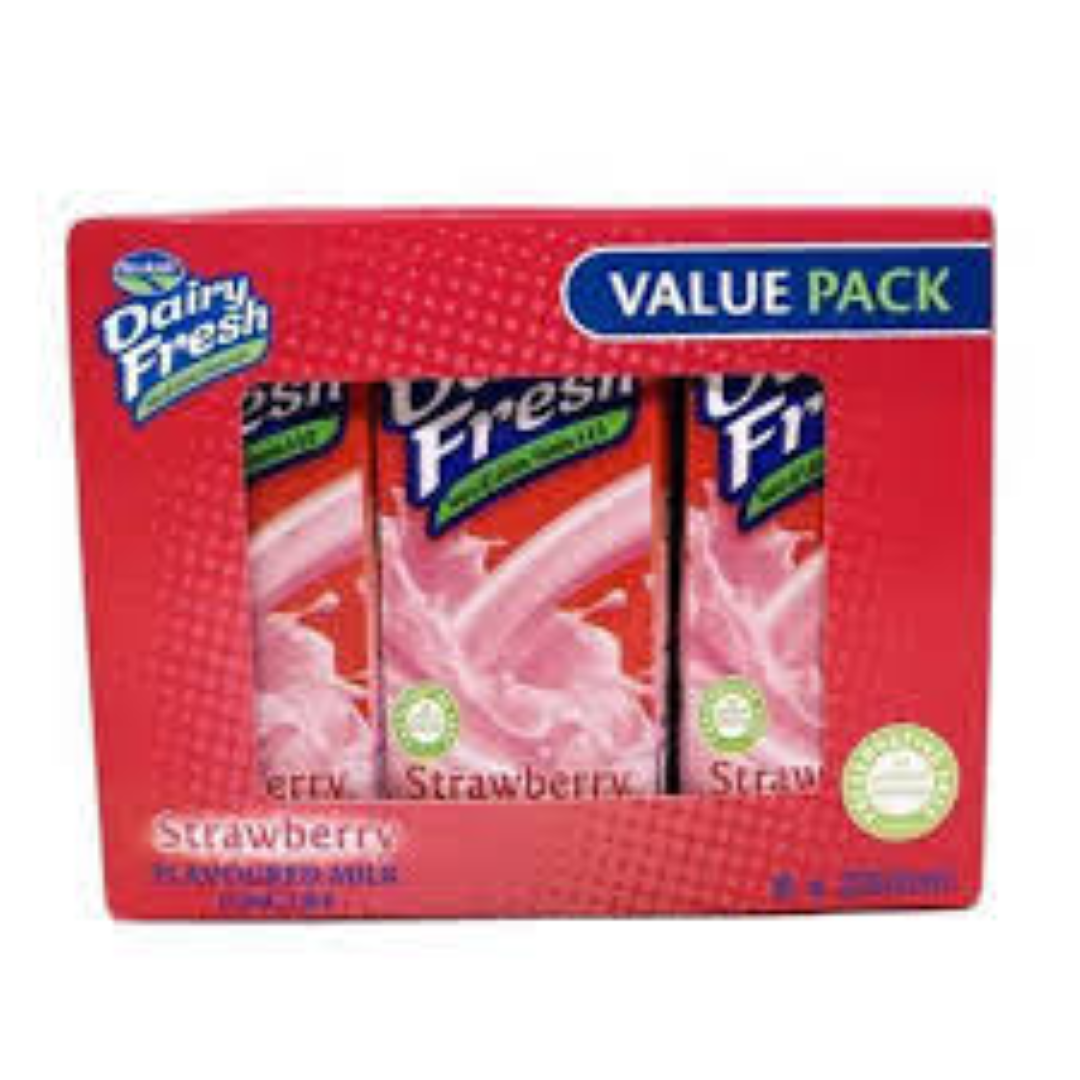 BROOKSIDE STRAWBERRY FLAV.UHT MILK 6 PACK